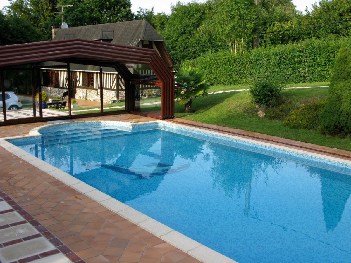 Maison Avec Piscine A Honfleur Villa Genneville Kültér fotó